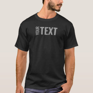 Camiseta de Roupa de de de Mens Adicionar o Texto 