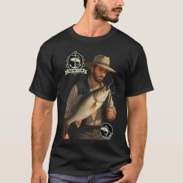 camiseta de roupa de estilo de vida de pesca