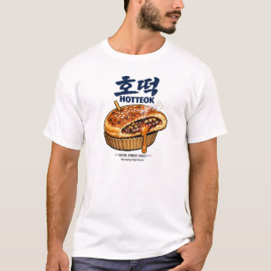 Camiseta de Rua de Hotteok Coreano