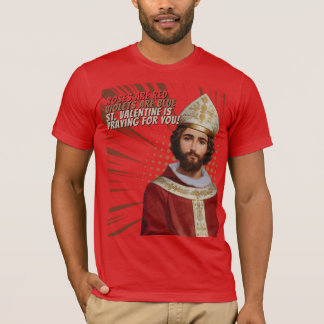 Camiseta de S. Valentim – Mostre o Amor Enraizado 
