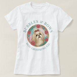 Camiseta de Salão de Beleza de Shih Tzu