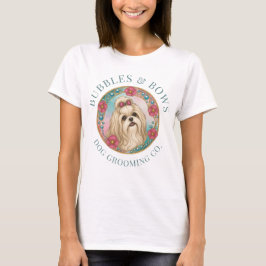 Camiseta de Salão de Beleza de Shih Tzu