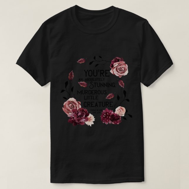 Camiseta De Sangue e Cinzas - Assassinos (Frente do Design)