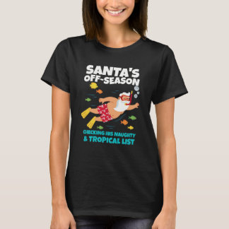 Camiseta de Santa fora de temporada – Malvado