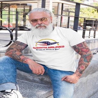 Camiseta De Santis Airlines Trazendo A Fronteira Para Você