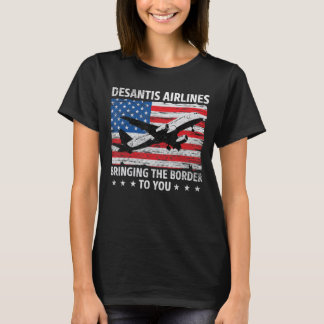 Camiseta De Santis Airlines Trazendo A Fronteira Para Você_