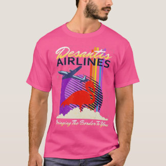 Camiseta De Santis Airlines Trazendo A Fronteira Para Você 