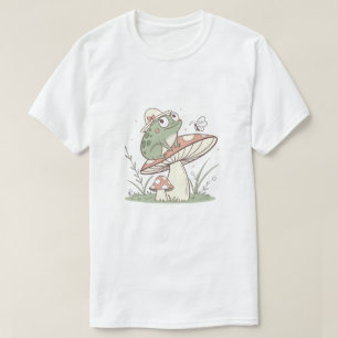 Camiseta de Sapo Fofo em Cogumelo Cabana Caprich