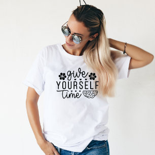 Camiseta Dê-Se Tempo, Motivando A Saúde Mental