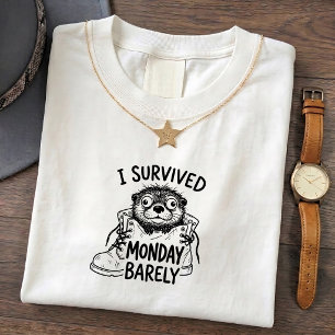 Camiseta de Segunda-feira de Sobrevivência de Lont