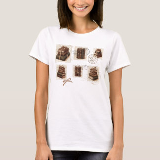 Camiseta de selo de amante de livros