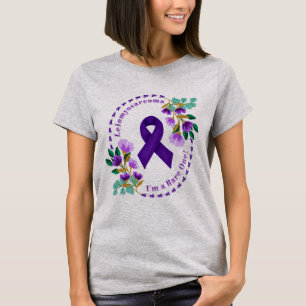 Camiseta de Sensibilização Leiomiosarcoma