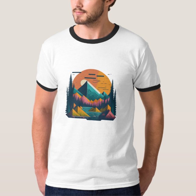 Camiseta de Serenidade Verde (Frente)