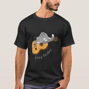 Camiseta de sexta-feira preguiçosa