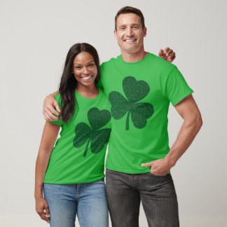 Camiseta de Shamrock feminino - Rua. D de Patrick