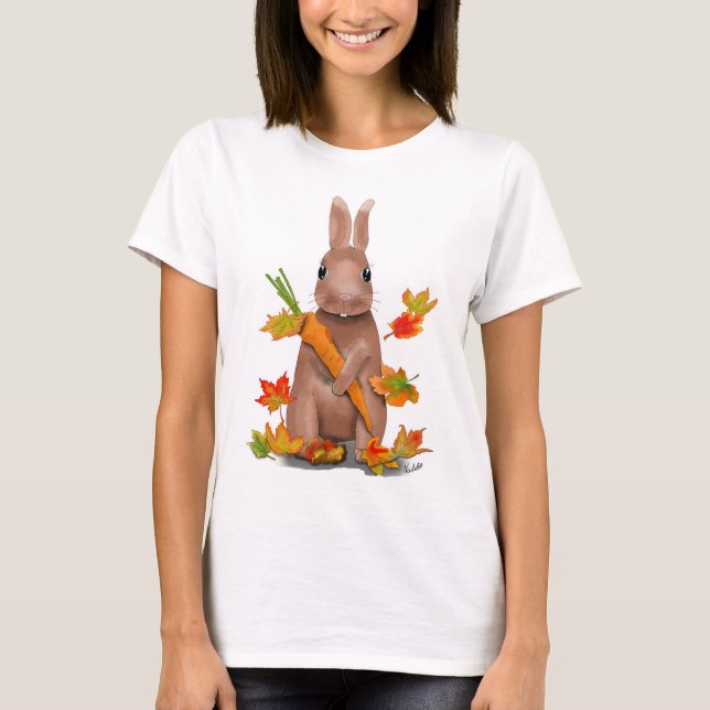Camiseta DE Shirt Herbst Hase (Frente)