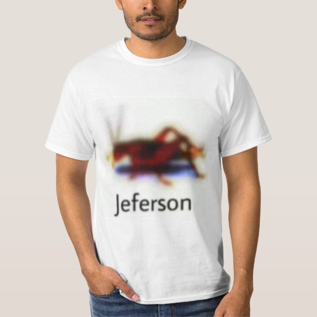 Camiseta de shitpost Jeferson  (Frente)