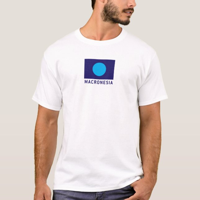 Camiseta de Sinalizador da Macronésia (Frente)