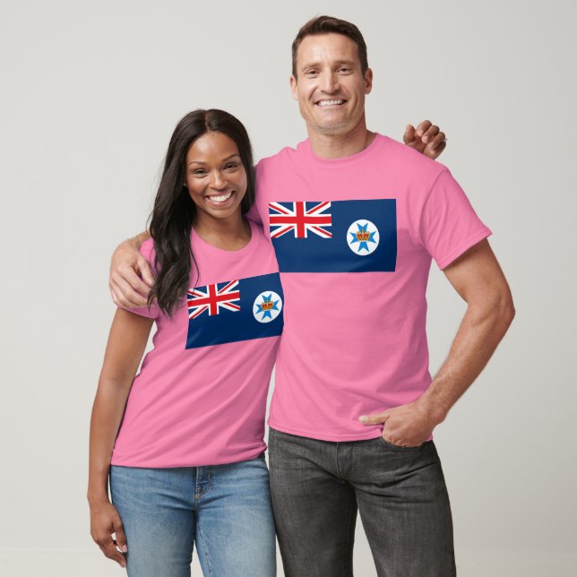 Camiseta de Sinalizador de Queensland (Unissex)