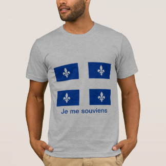 Camiseta de Sinalizador do Quebec - sem fundo