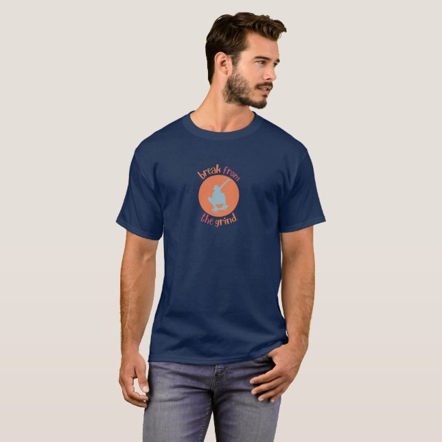 Camiseta de Skate (Frente Completa)