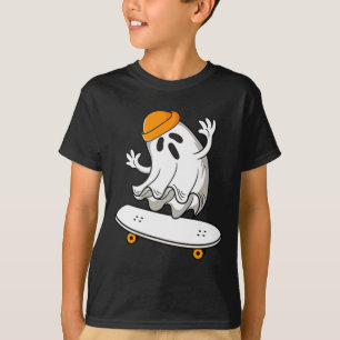 Camiseta de skate de Halloween de skate Ghost para