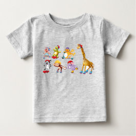 Camiseta de Skating Animal Baby Fine Jersey