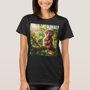 Camiseta de Solidariedade ao Punch the Monkey