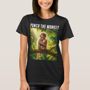 Camiseta de Solidariedade ao Punch the Monkey