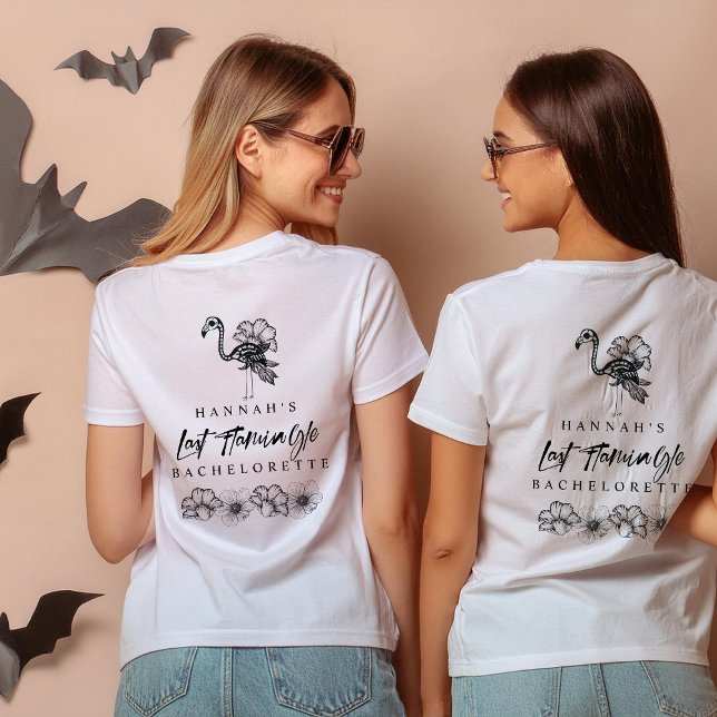 Camiseta de Solteira Bruxa de Honra de Halloween (Criador carregado)
