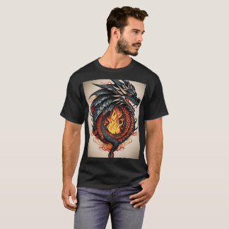 Camiseta de Sonho de Dragão Whimsical