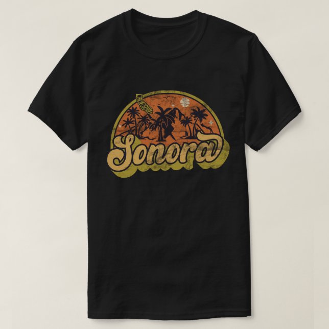 Camiseta de Sonora, Califórnia (Frente do Design)