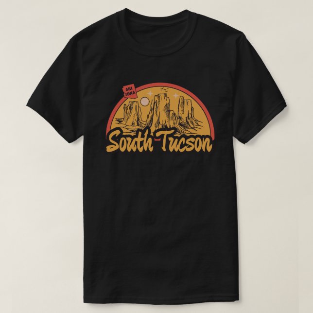Camiseta de South Tucson, Arizona (Frente do Design)