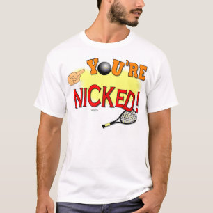 Camiseta de squash divertida