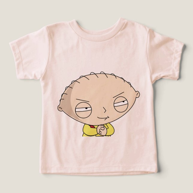 Camiseta de Stewie Griffin Bebê (Design frontal)