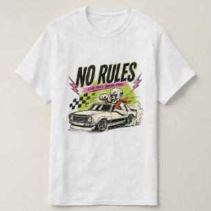 Camiseta de streetwear retrô sem músculo esqueléti