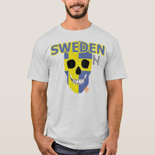 Camiseta de Suecia HANDSKULL básica B2