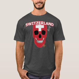 Camiseta de Suiça HANDSKULL básica B2