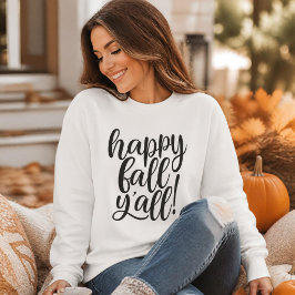 Camiseta de Suor com Script de Tendy Queda Feliz
