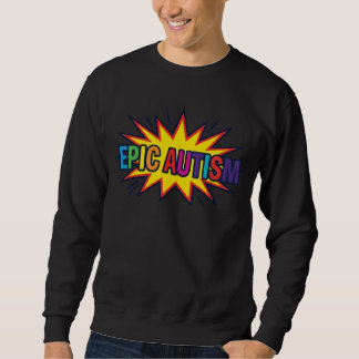 Camiseta de suor Estrela Colorida Épica Autismo