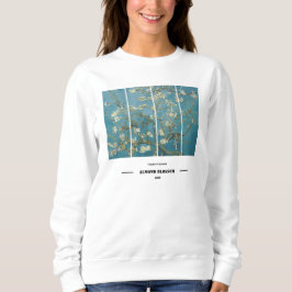 Camiseta de suor flor de amendoeira de Vincent Van
