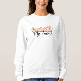 camiseta de suor para ensinar