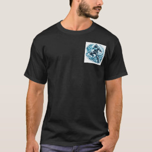 Camiseta de Super-Herói Hydro-Frost: Edição Gelo &