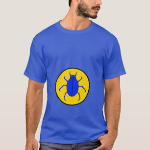 Camiseta de super-herói original do besouro