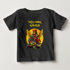 Camiseta de Super-heróis para crianças pequenas
