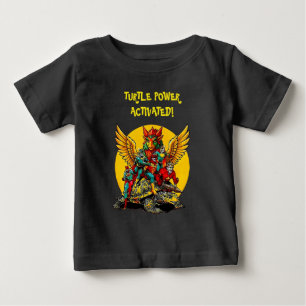 Camiseta de Super-heróis para crianças pequenas