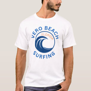 Camiseta de Surf Masculina Vero Beach Florida