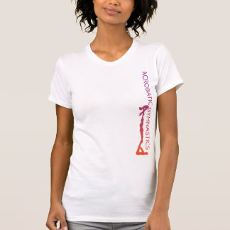 Camiseta de T-Shirt do Ombre Acrobático