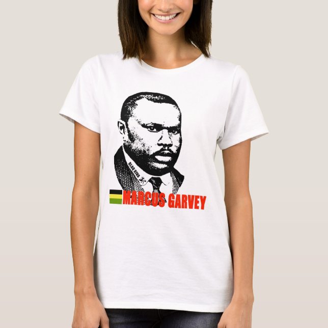 Camiseta De "t-shirt Marcus Garvey" (Frente)