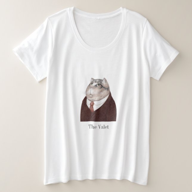 Camiseta de tamanho T, de uso feminino (Frente do Design)
